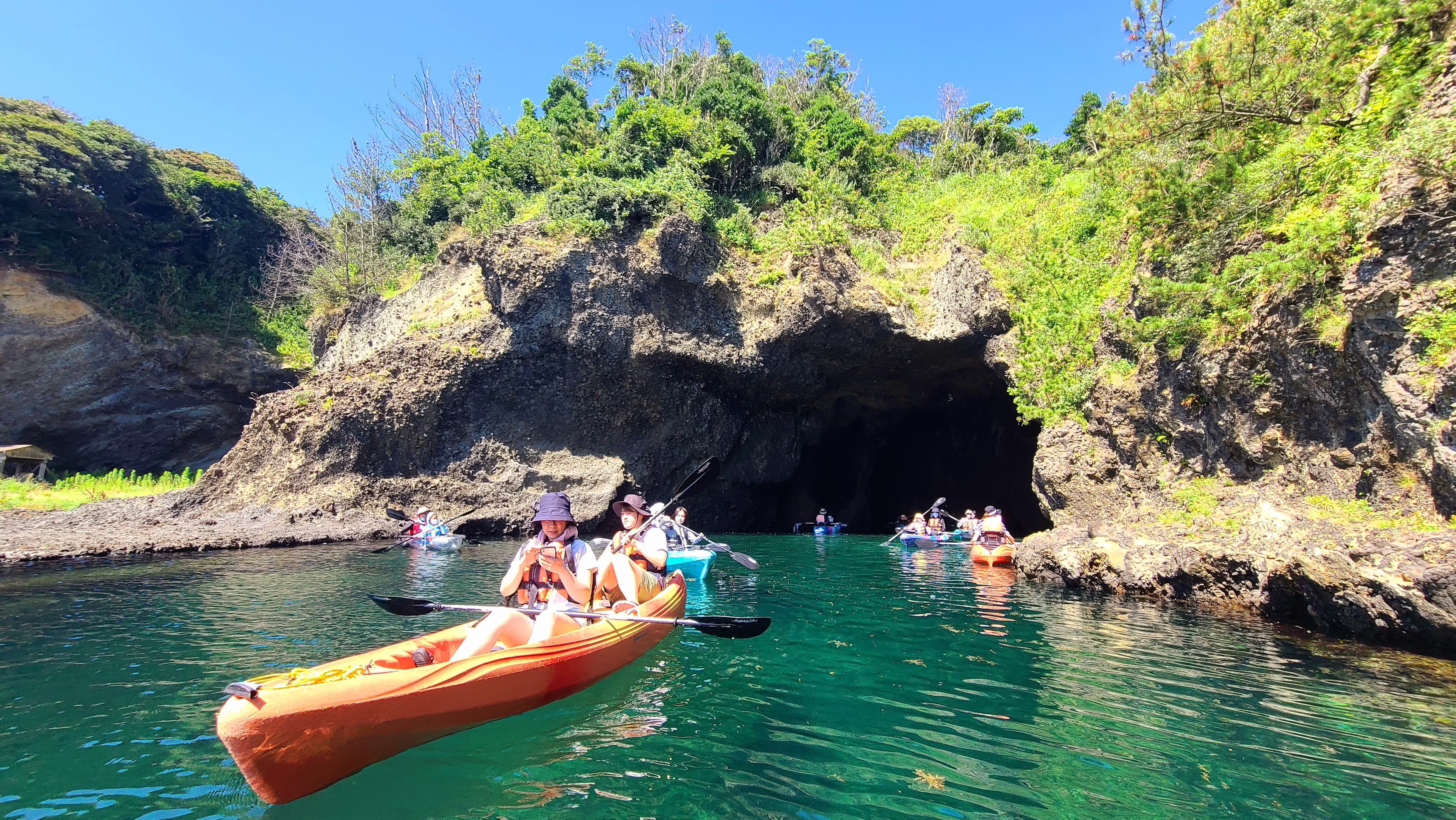 Sea Kayaking Sado’s Blue Grotto