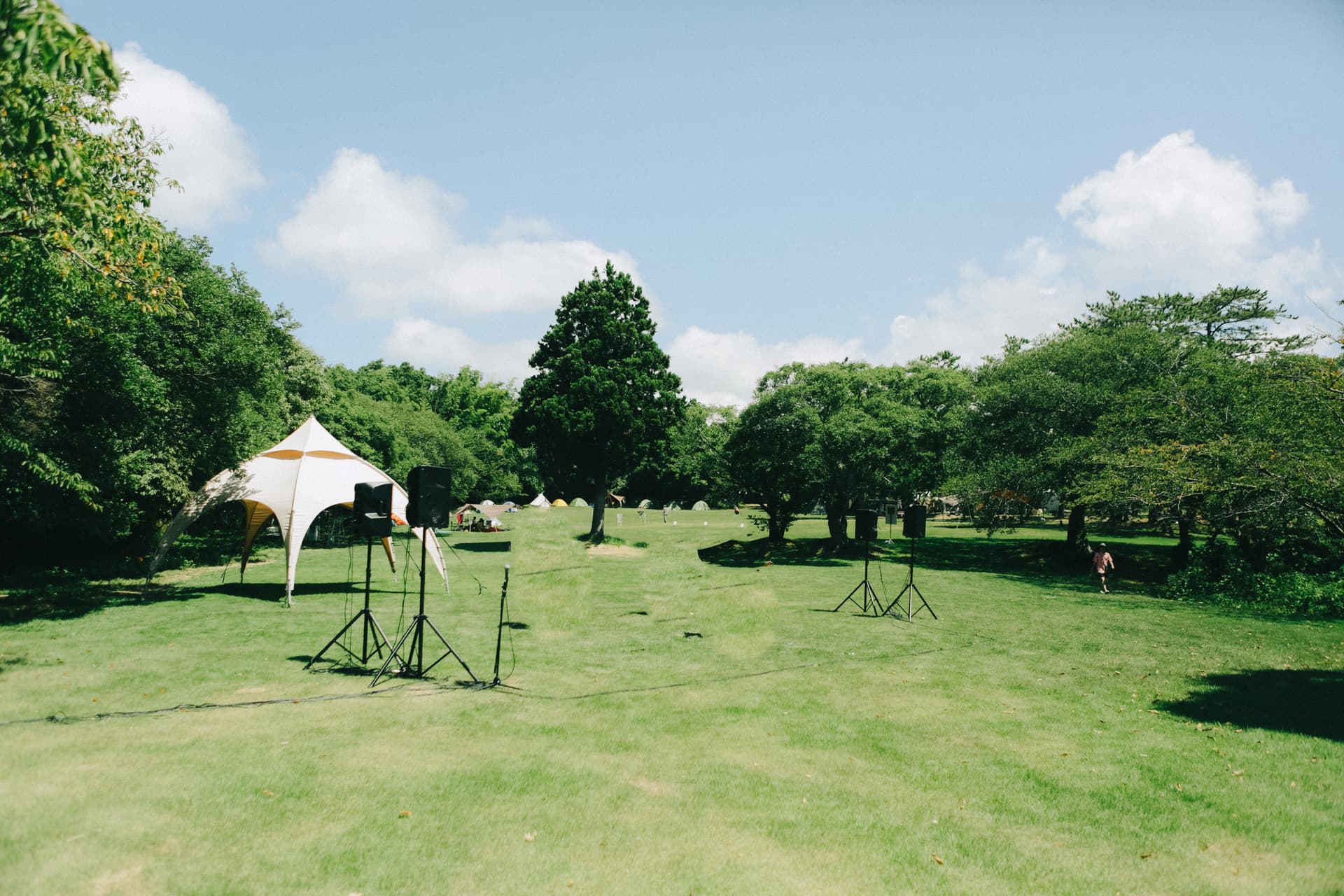 Shiroyama Pop-up Campsite‍