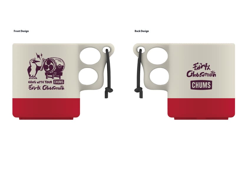 CHUMS × EC 2025 キャンパーマグカップ