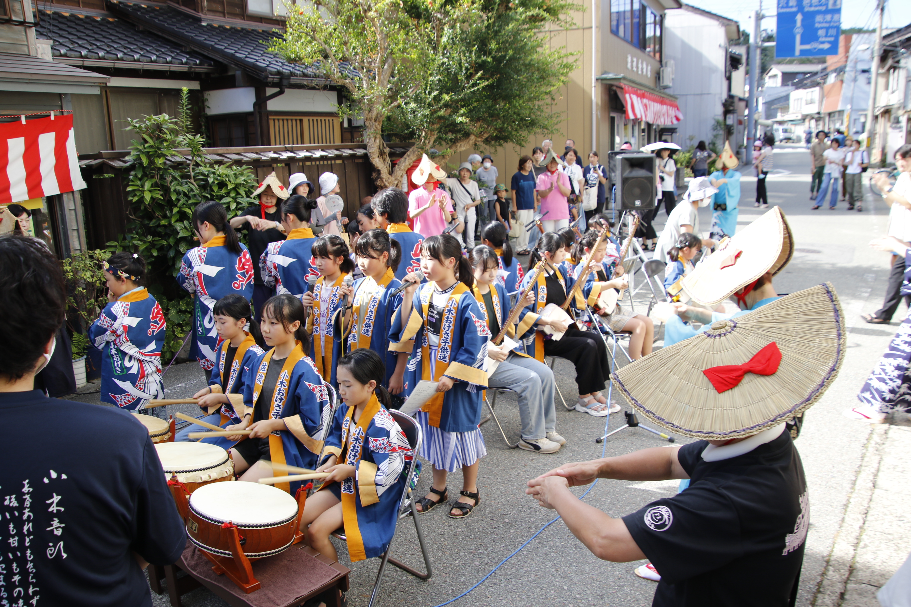 小木おけさ子ども連と一緒に踊ろう!2