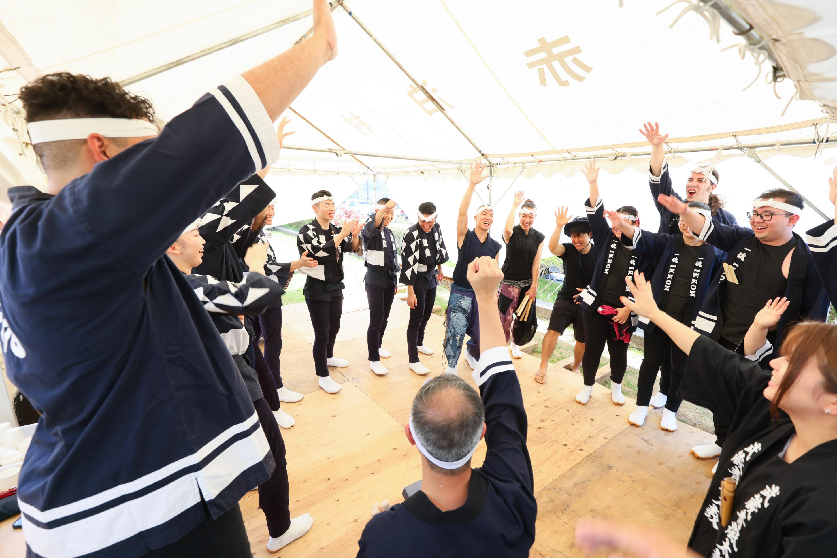 ちょこっと太鼓フェス遠景