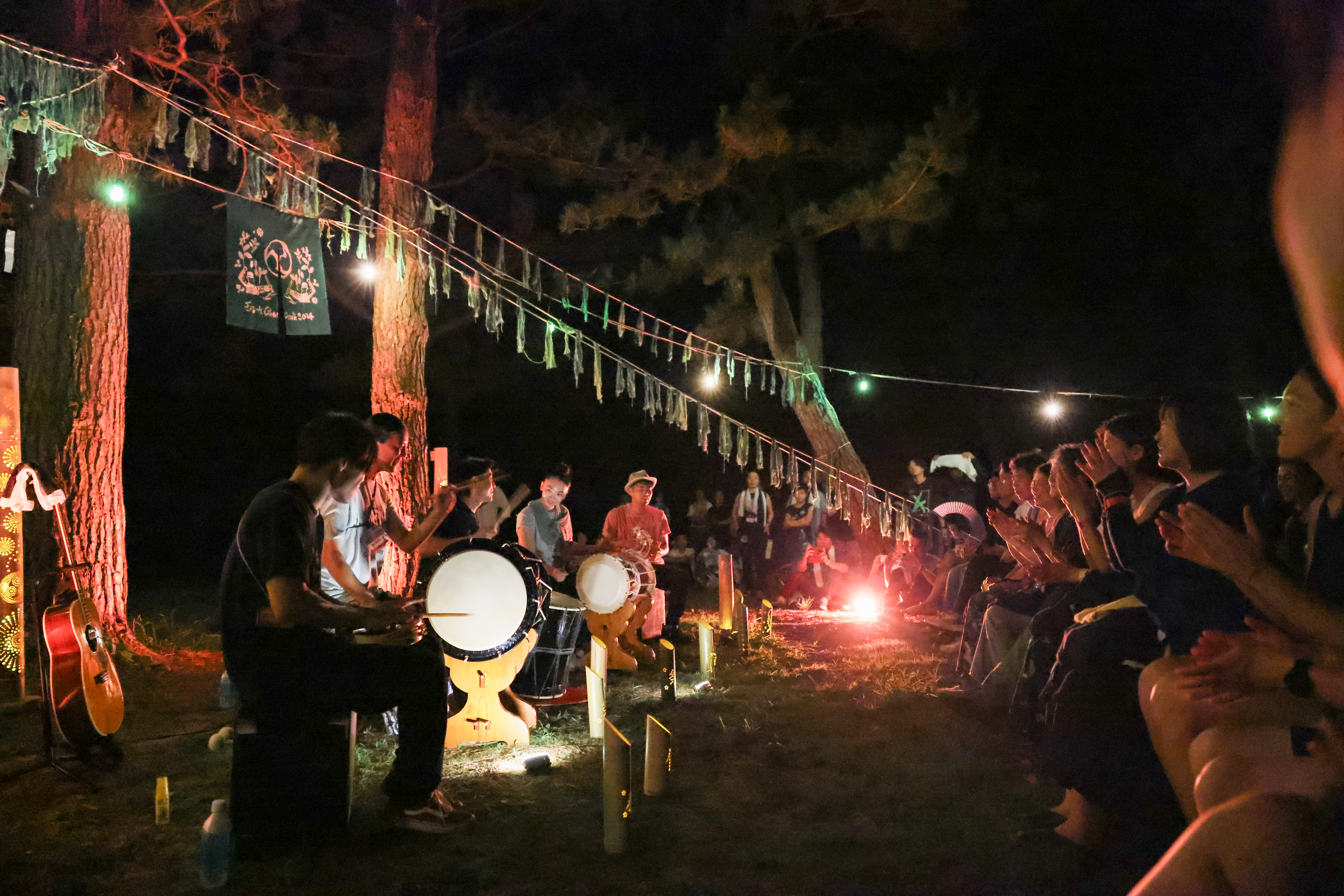 Shiroyama by Night
