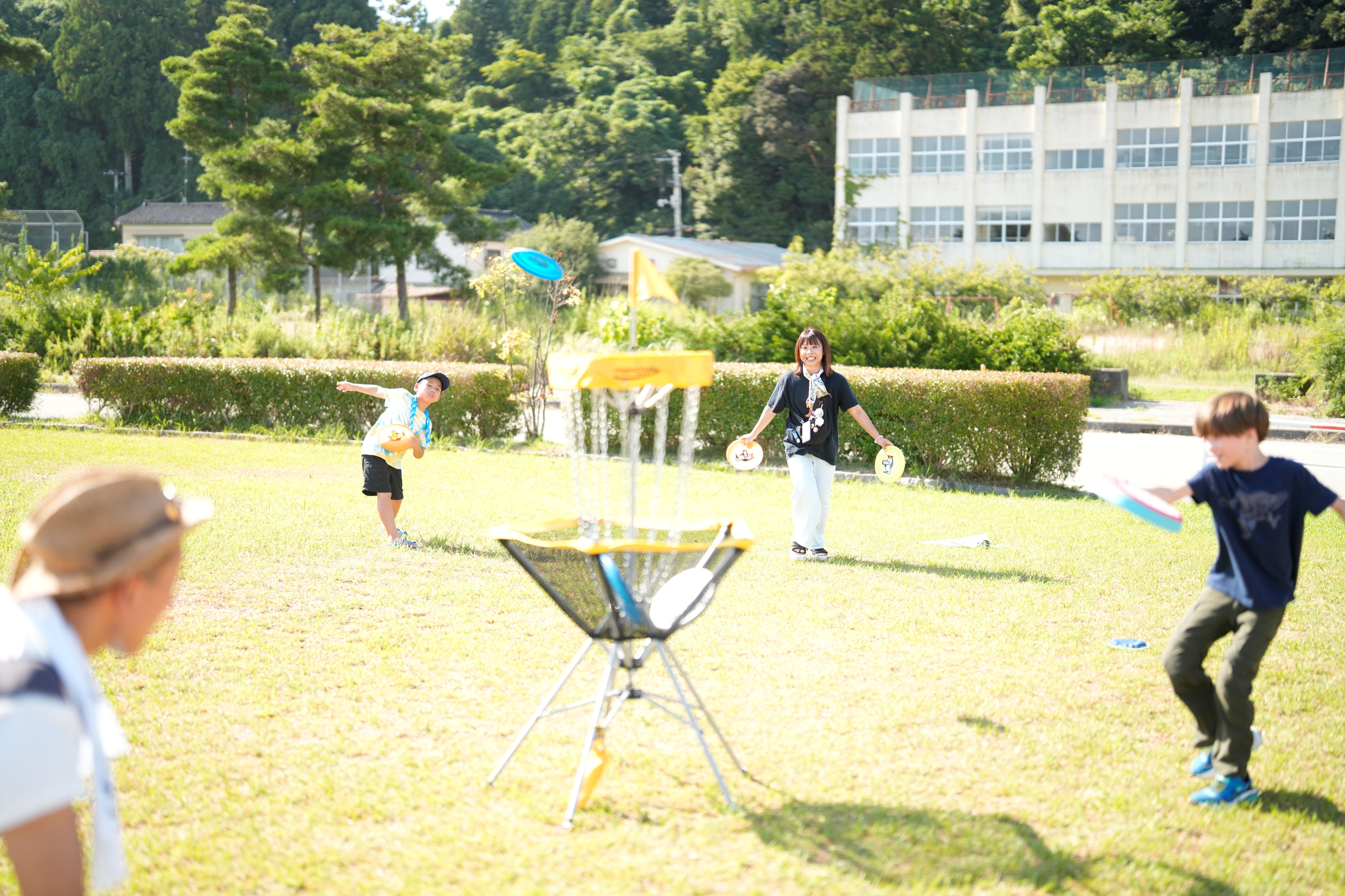 playing with pingpong & water