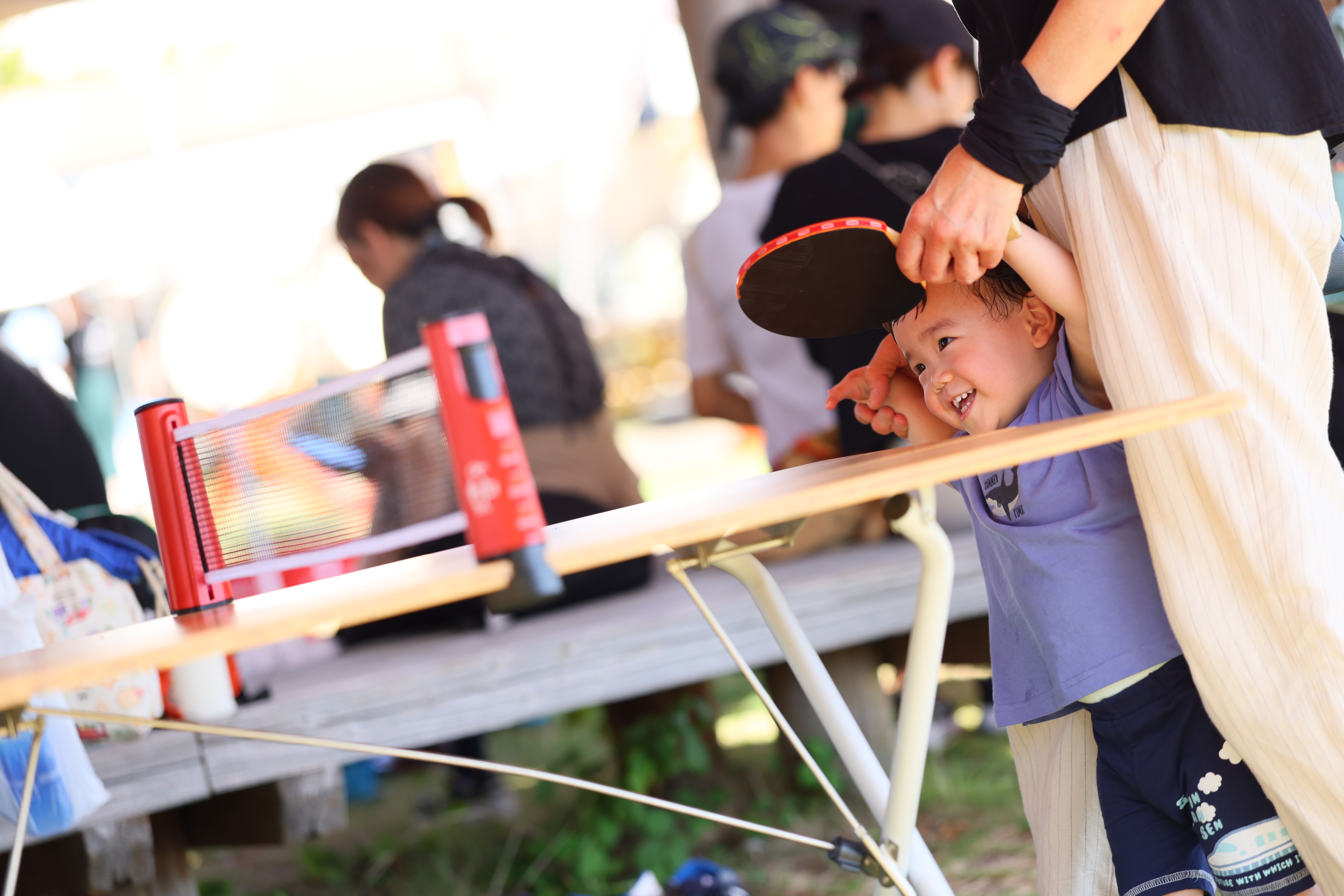 Kids playing at EC