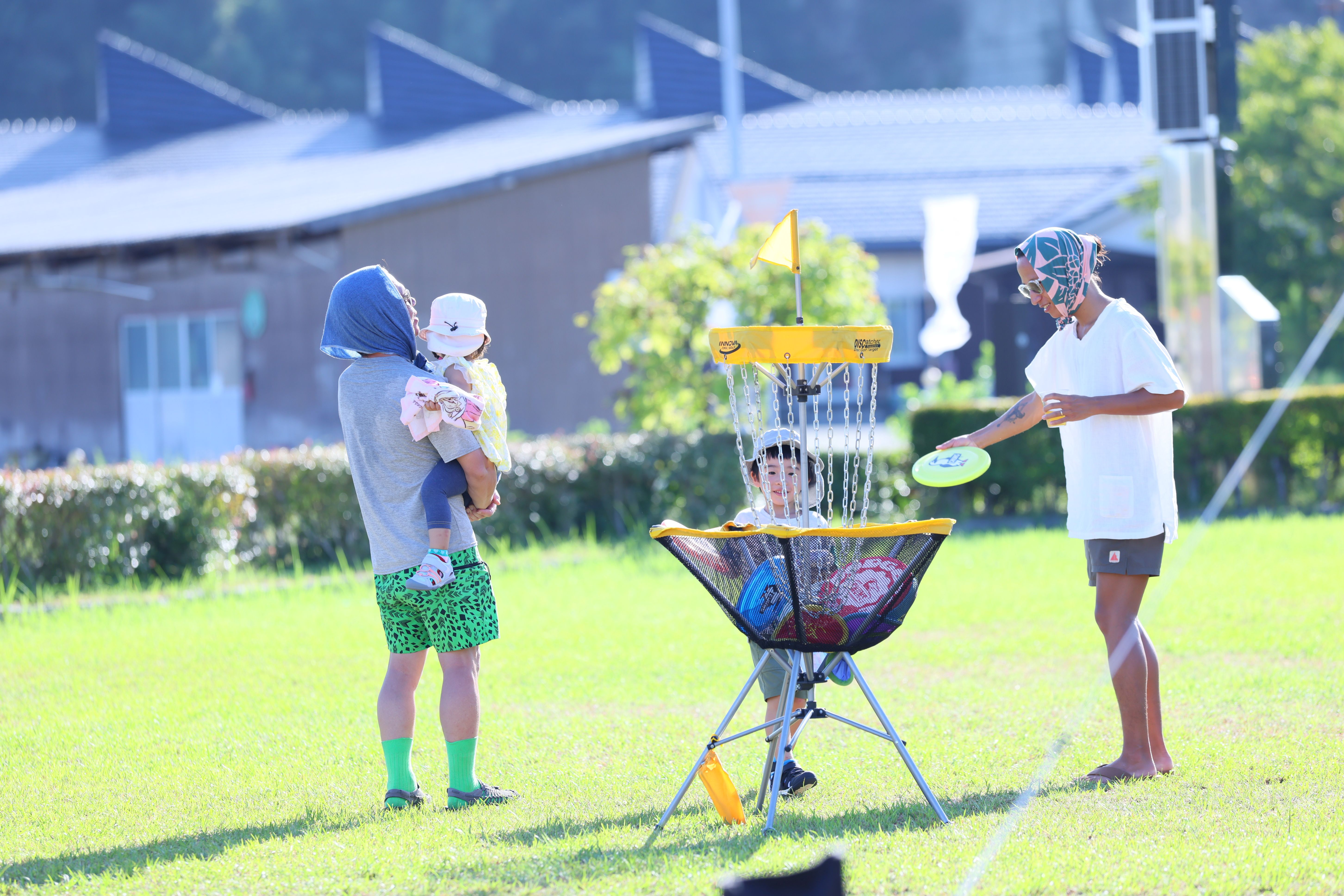 Kids playing at EC
