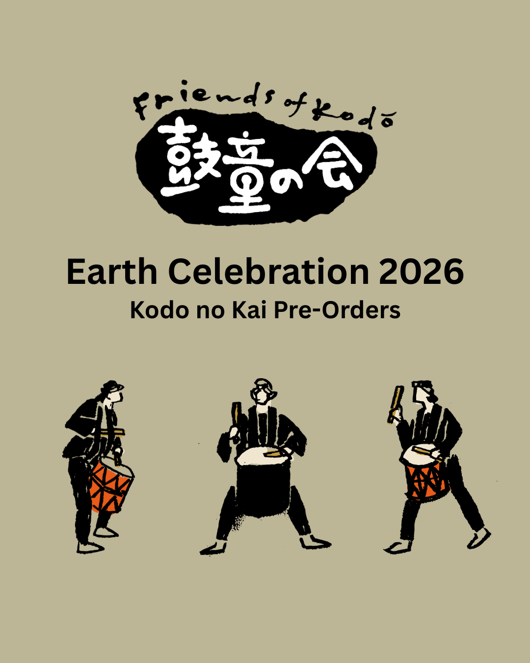 Kodo no Kai Pre-Orders