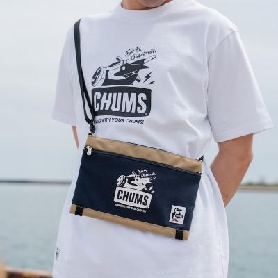 CHUMS x Earth Celebration 2026 Two Necked Shoulder Sweat Nylon