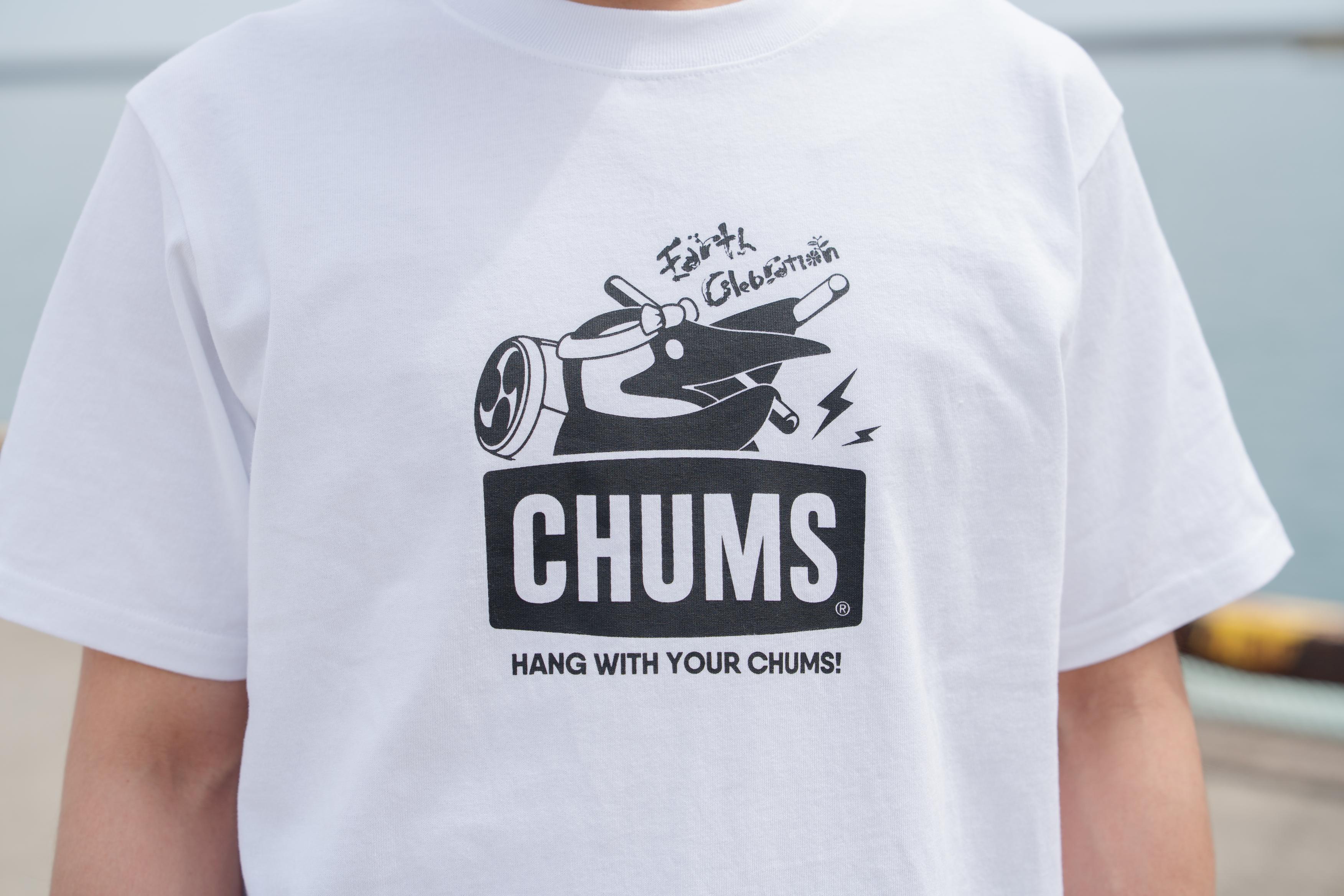 CHUMS × Earth Celebration 2026 T-shirt（三宅）